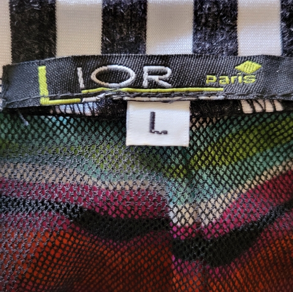 Lior Paris Colorful Top - Size Large - Picture 5 of 6